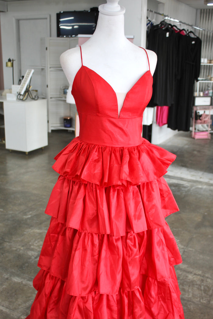 Johnathan Kayne 3263 (Cherry)-Size 6