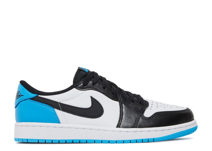 Jordan 1 Retro Low OG Black Dark Powder Blue (GS)