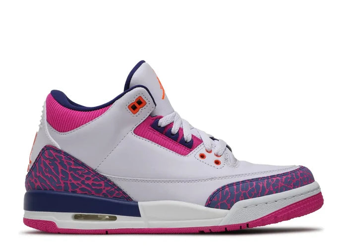 Jordan 3 Retro Barely Grape (GS) (No Box)