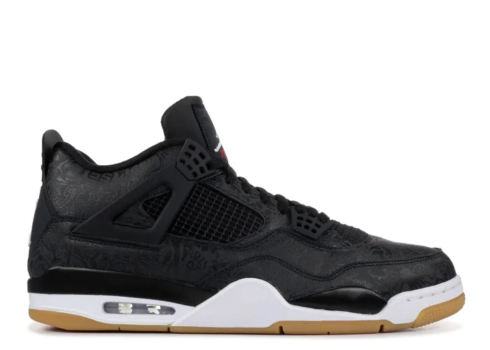Jordan 4 Retro Laser Black Gum (No Box)