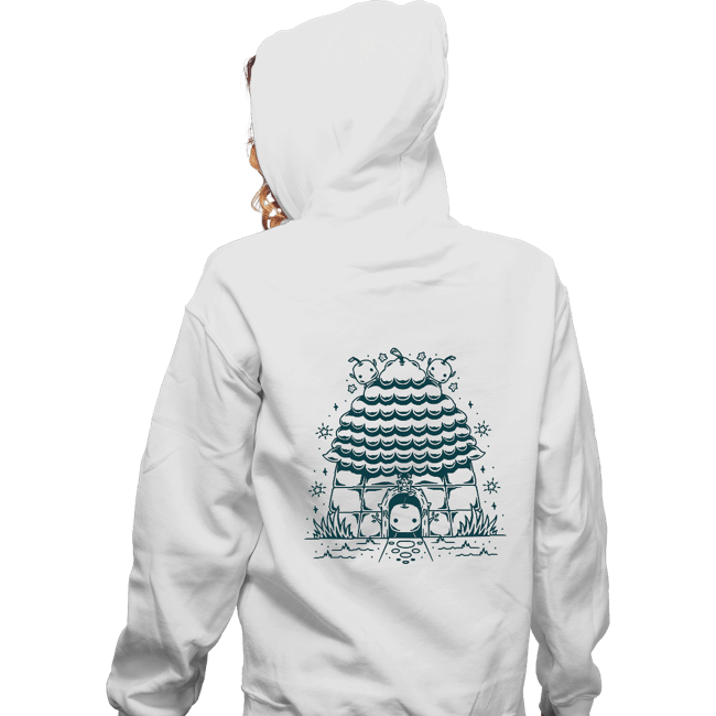 Zippered Hoodies, Unisex / Small / White