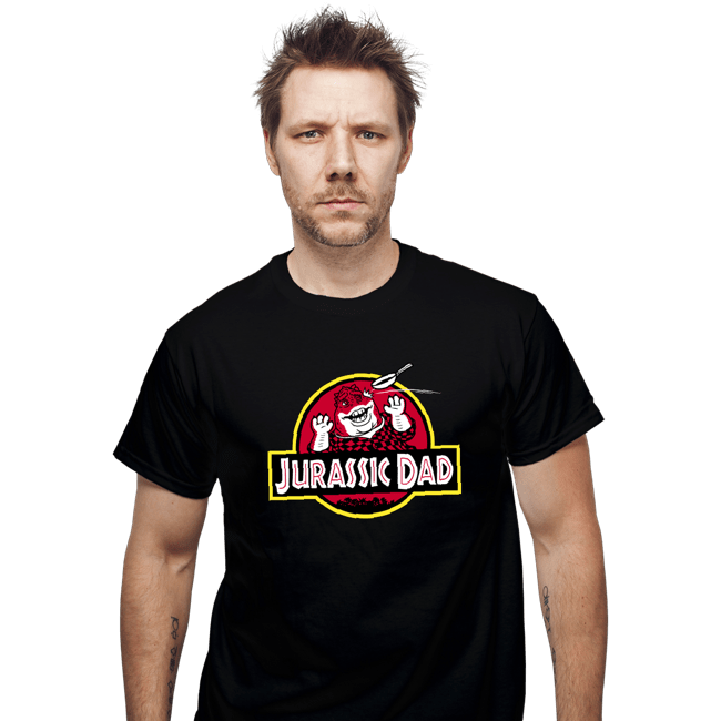 Daily_Deal_Shirts T-Shirts, Unisex / Small / Black Jurassic Dad!