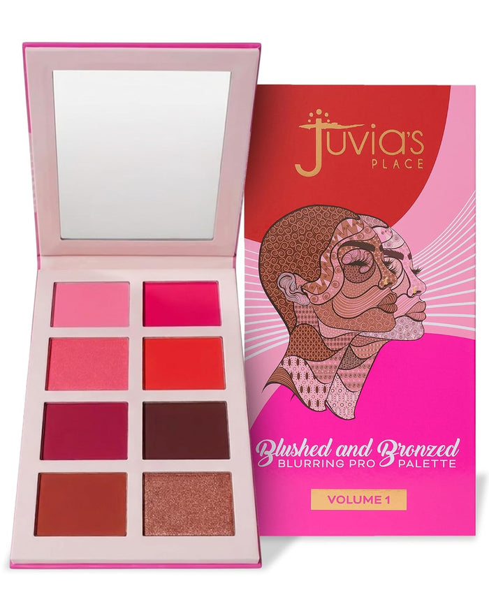 Juvia's Place Blushed & Bronzed Blurring Pro Palette Volumen 1