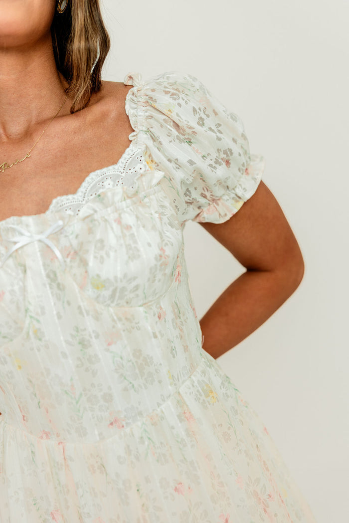 Kami Midi Dress in English Garden