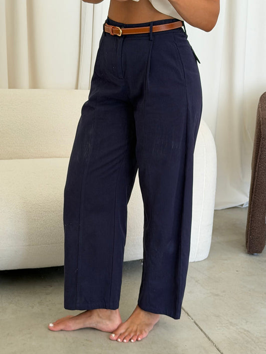 Karmel Pants in Navy
