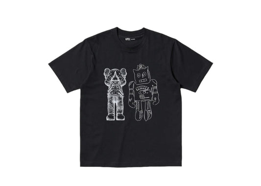 KAWS + WARHOL U Black Astronaut Kaws T-Shirt