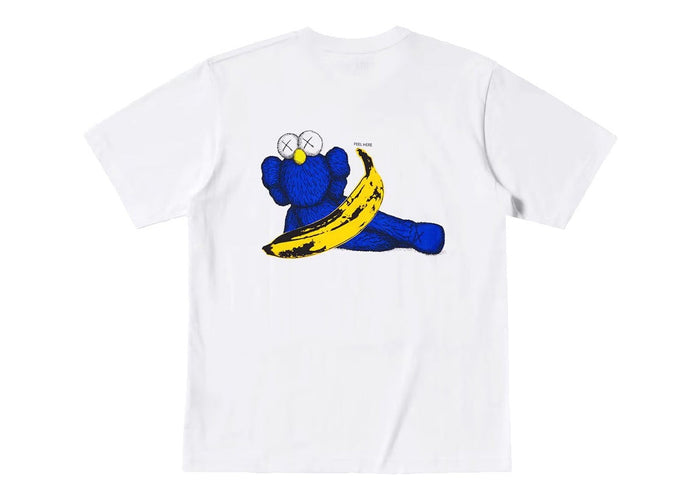 KAWS + WARHOL U Kaws Banana T-Shirt White