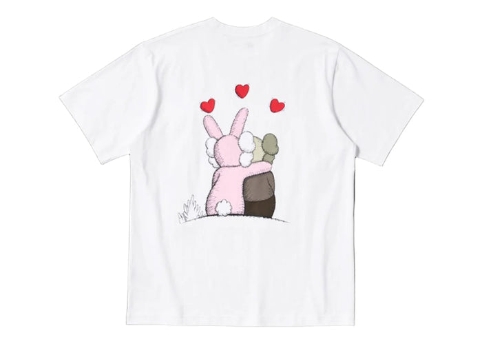 KAWS + WARHOL U Kaws Bunny Hug T-Shirt