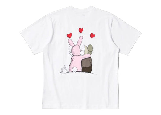 KAWS + WARHOL U Kaws Bunny Hug T-Shirt