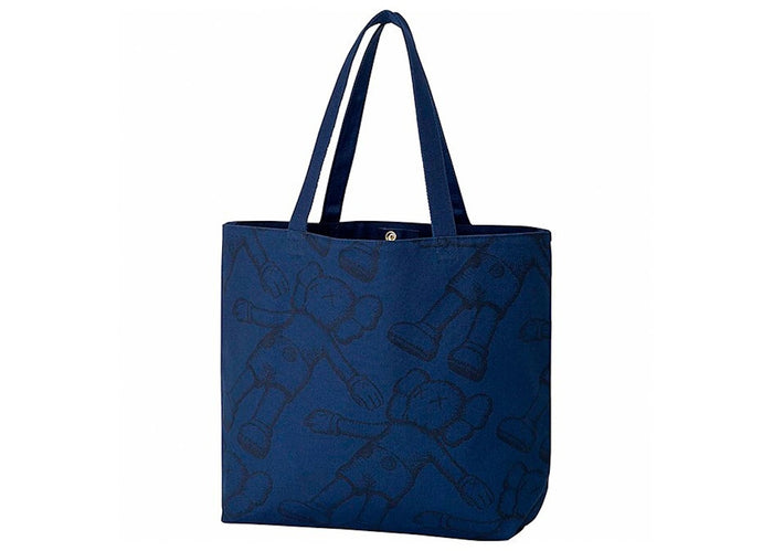 KAWS x Uniqlo Holiday Tote Bag Navy