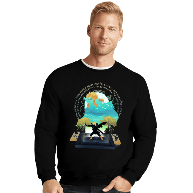 Crewneck Sweater, Unisex / Small / Black