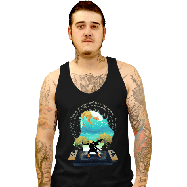 Tank Top, Unisex / Small / Black