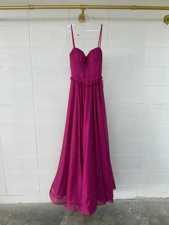 LaDivine S483- Size 6 Fuchsia