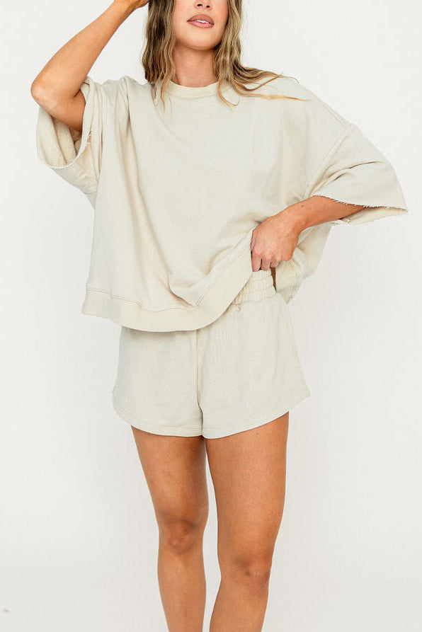 Laura Top in Beige *Final Sale*
