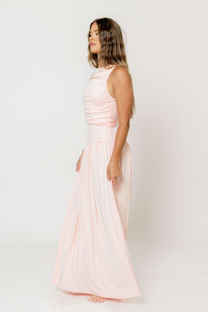 Leni Maxi Dress in Blush *Final Sale*