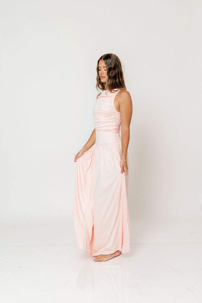 Leni Maxi Dress in Blush *Final Sale*
