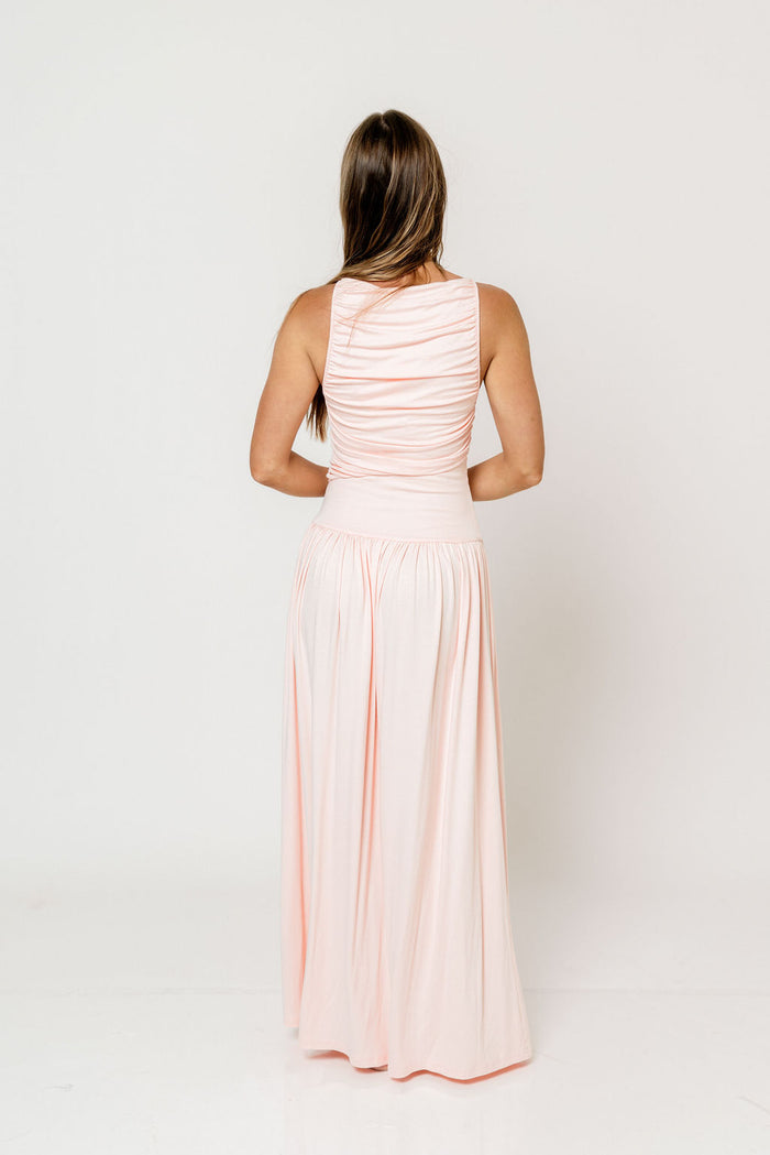 Leni Maxi Dress in Blush *Final Sale*
