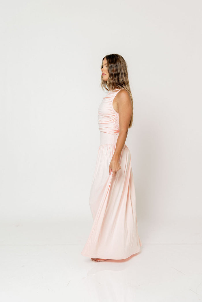 Leni Maxi Dress in Blush *Final Sale*