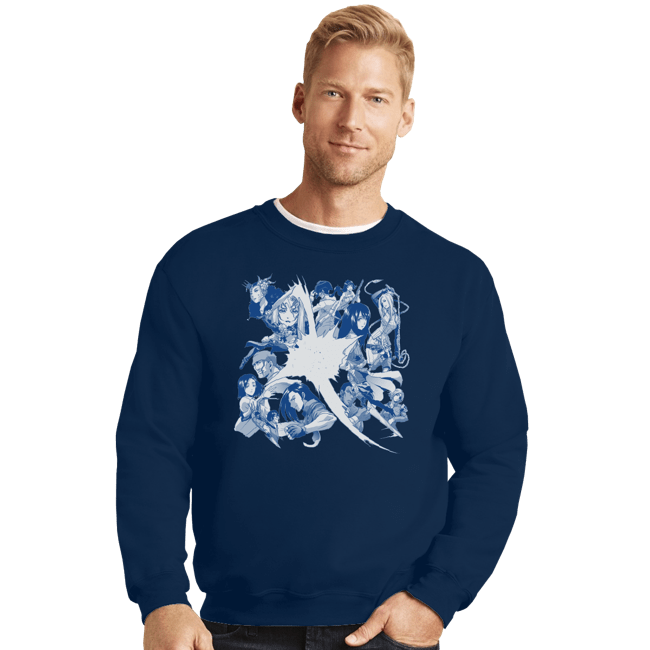 Crewneck Sweater, Unisex / Small / Navy