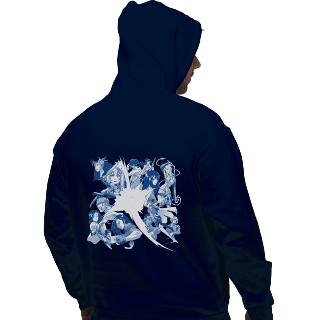 Pullover Hoodies, Unisex / Small / Navy
