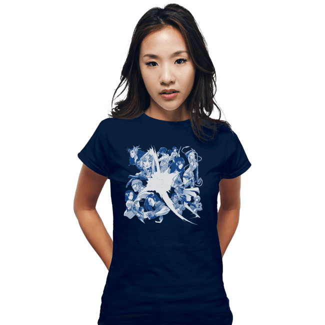 Fitted Shirts, Woman / Small / Navy