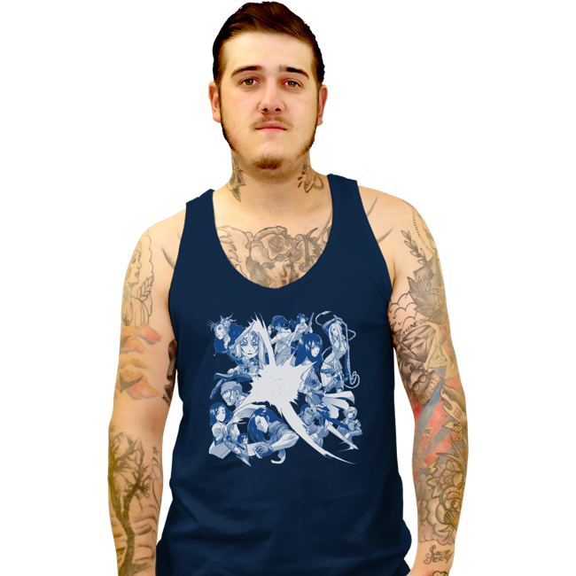 Tank Top, Unisex / Small / Navy