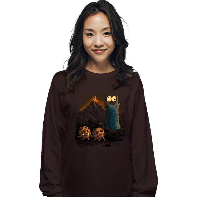 Long Sleeve Shirts, Unisex / Small / Dark Chocolate