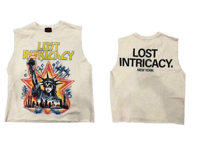 Lost Intricacy Kiss Liberty Sleeveless Shirt (No Rhinestones)