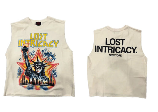 Lost Intricacy Kiss Liberty Sleeveless Shirt (No Rhinestones)