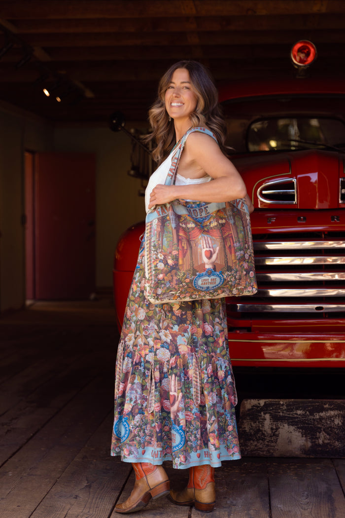 Love Language Market Tote Bag
