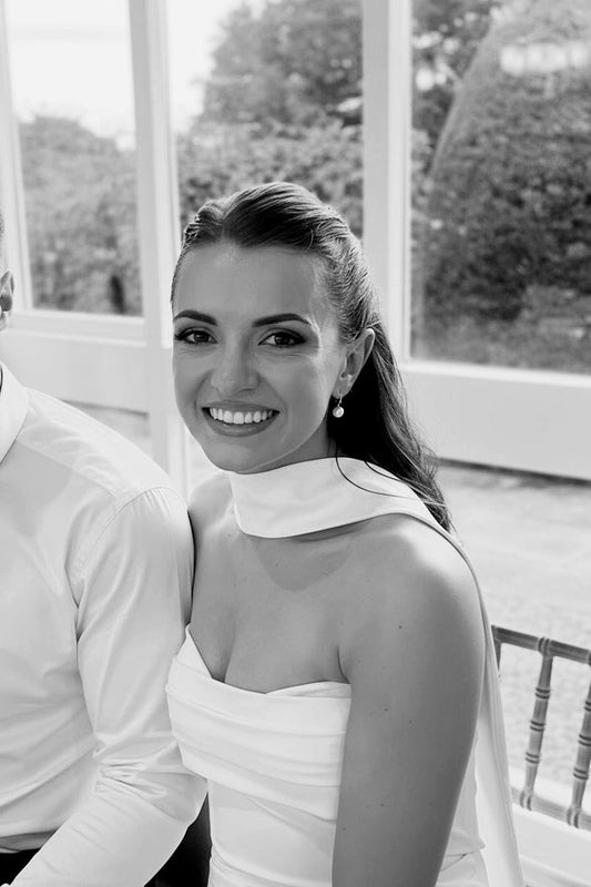 Luxury Crepe Wedding Scarf