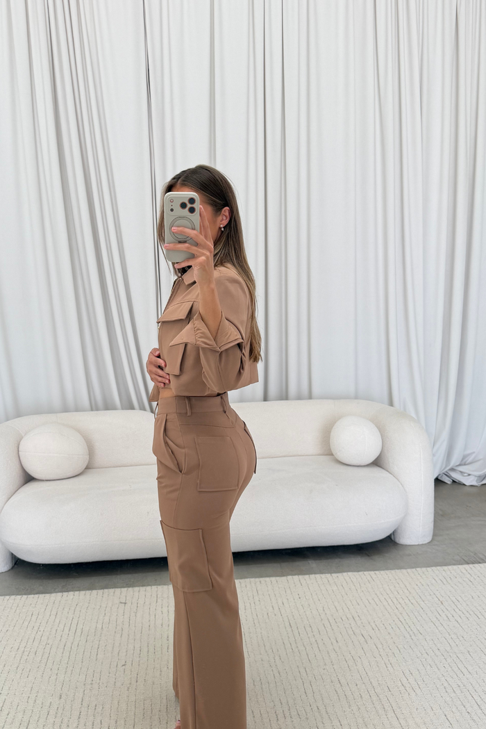 Madeira Set in Khaki *Final Sale*