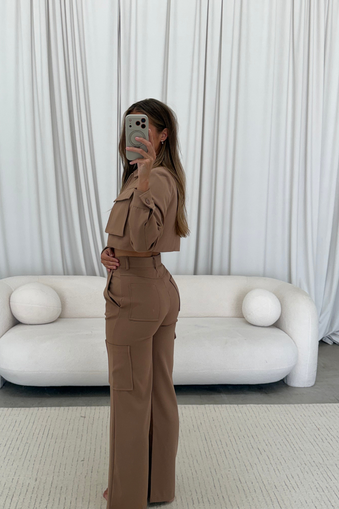 Madeira Set in Khaki *Final Sale*