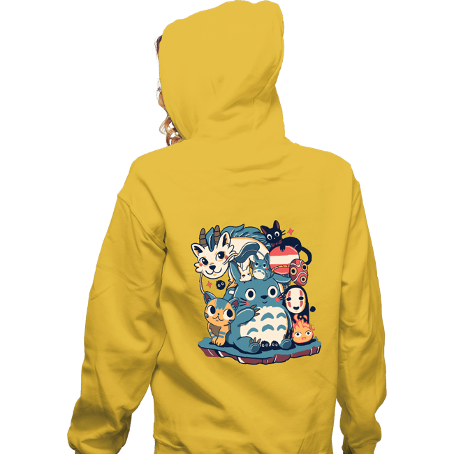 Zippered Hoodies, Unisex / Small / White