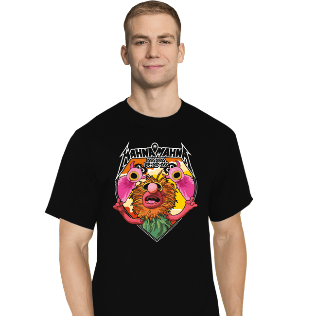 Daily_Deal_Shirts T-Shirts, Tall / Large / Black Mahna Mahna