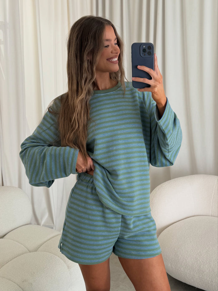 Malia Lounge Set in Sage