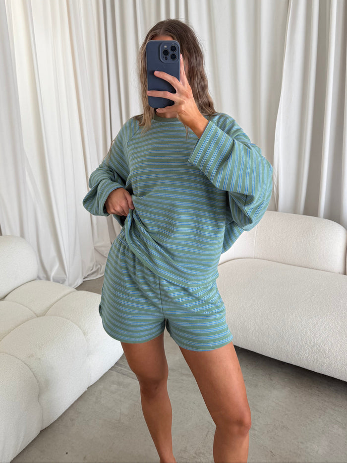 Malia Lounge Set in Sage