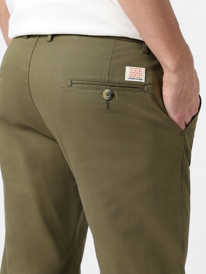 Men's Slim Fit Cotton Trouser