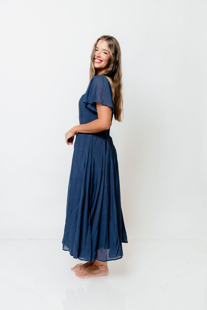 Meret Maxi Dress in Navy