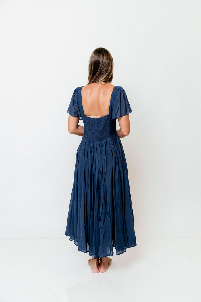 Meret Maxi Dress in Navy