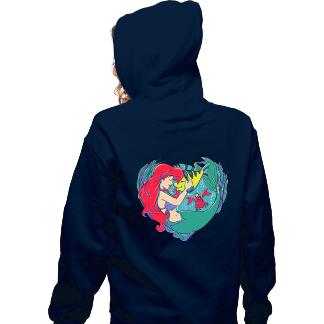 Zippered Hoodies, Unisex / Small / Navy
