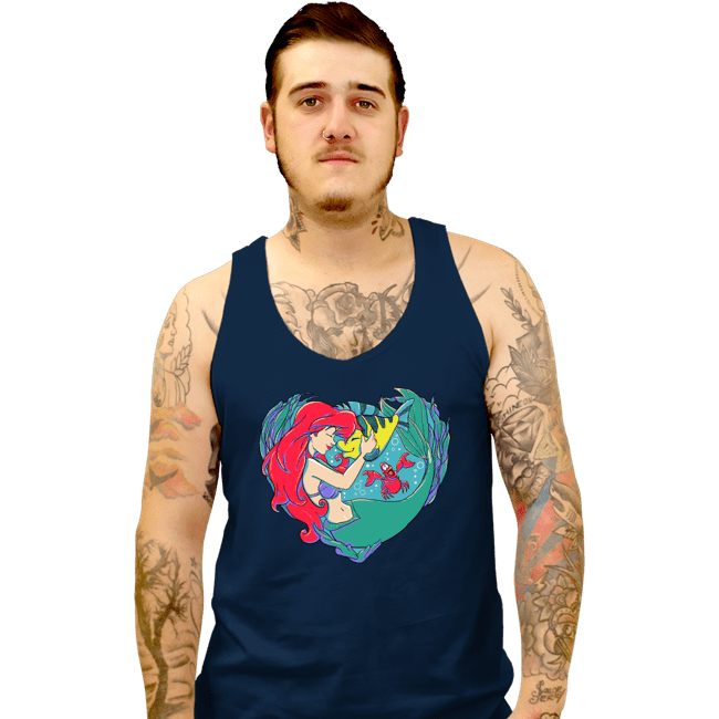 Tank Top, Unisex / Small / Navy