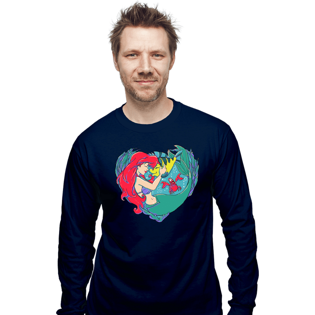 Long Sleeve Shirts, Unisex / Small / Navy