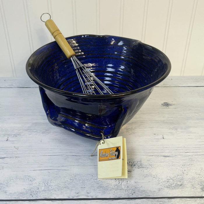 Missions Pottery Mixing Bowl with Whisk - Pottery