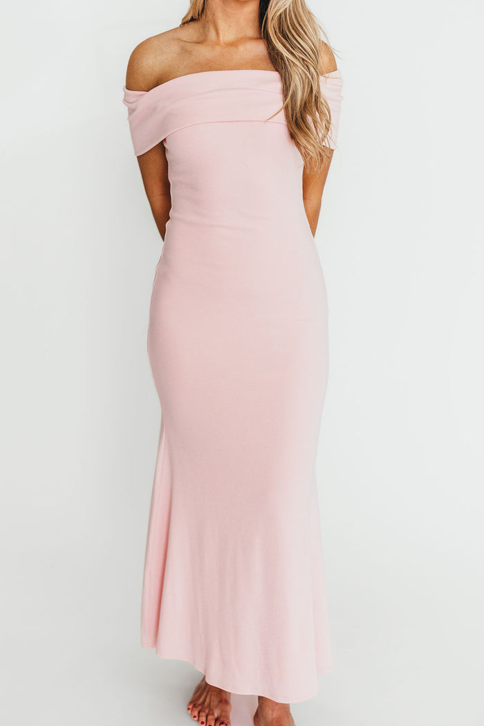 Monroe Maxi Dress in Dusty Pink - Bump Friendly (Restocking Jan 2027)