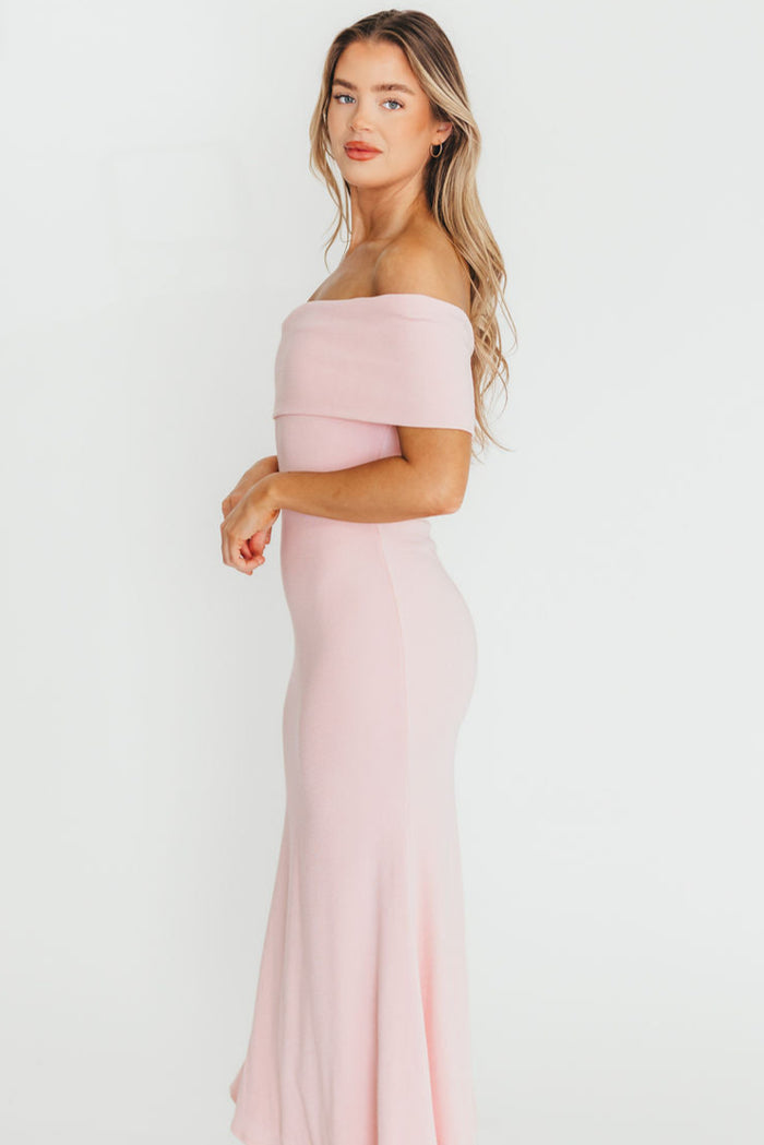 Monroe Maxi Dress in Dusty Pink - Bump Friendly (Restocking Jan 2027)