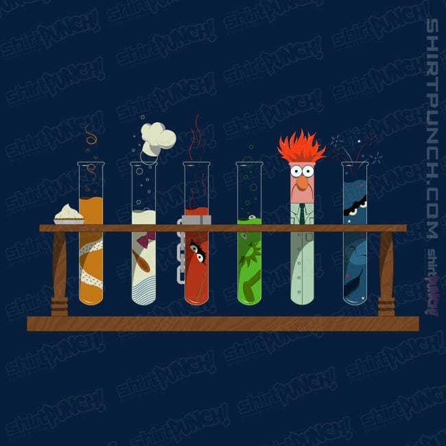 Secret_Shirts Magnets / 3"x3" / Navy Muppet Science!