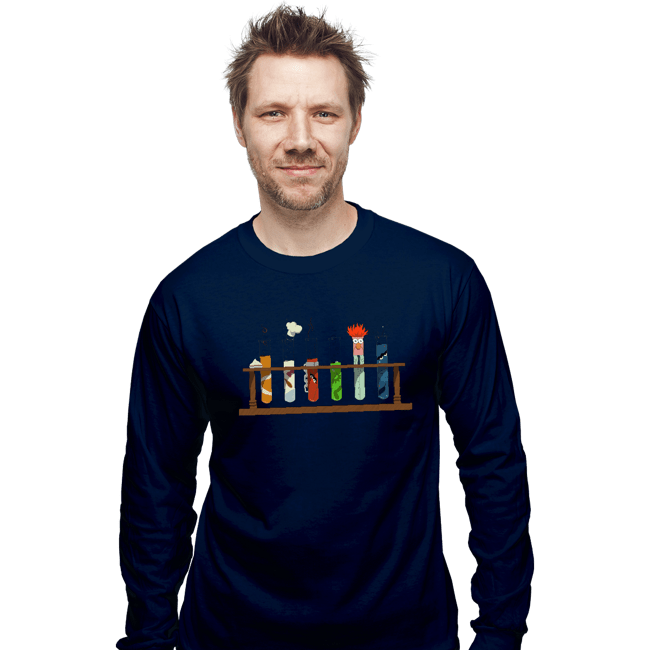 Long Sleeve Shirts, Unisex / Small / Navy