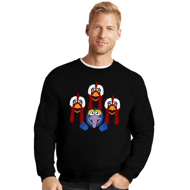 Crewneck Sweater, Unisex / Small / Black