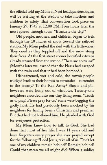 My Mother's Prayer